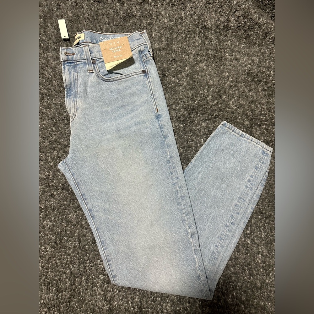 Madewell Relaxed Tapered Jeans Men’s 32x32